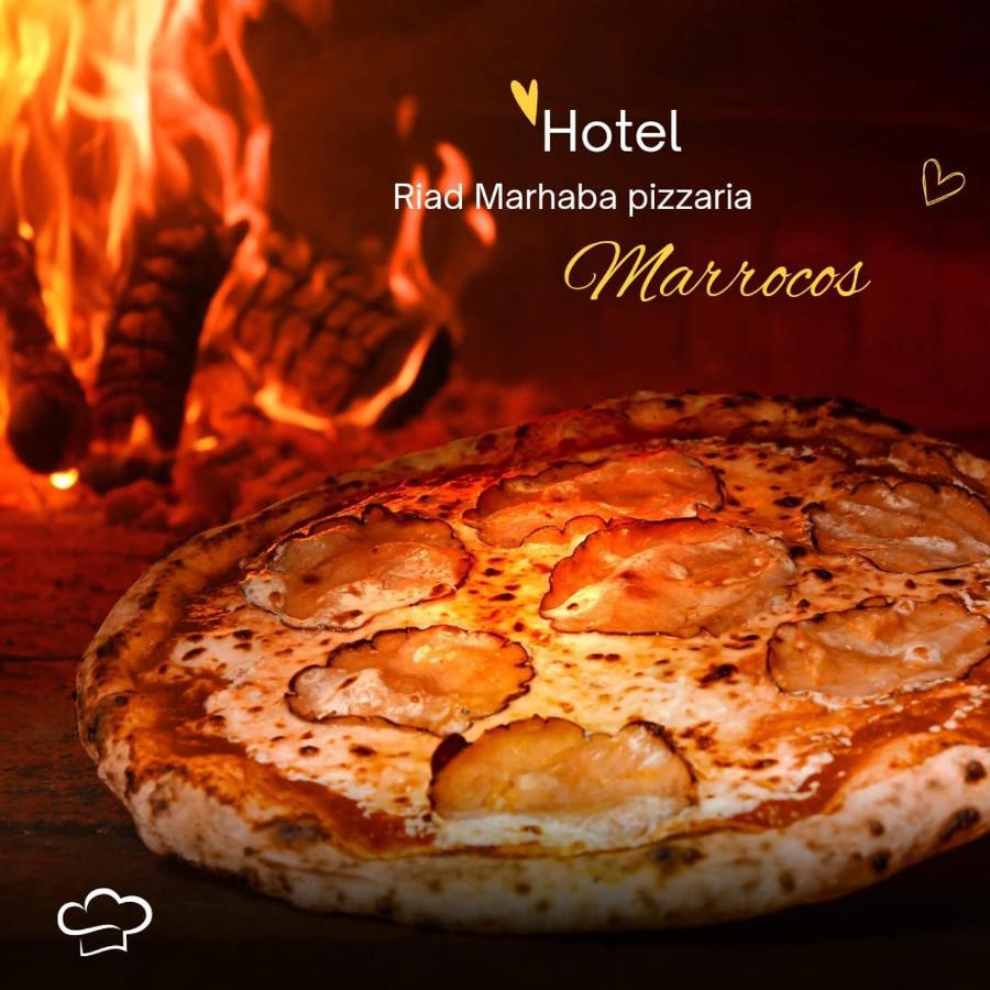 Hotel Riad Pizzeria Marhaba Akhendachou n'Ait Ouffi Zewnętrze zdjęcie